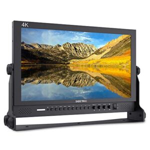 SEETEC P173-9HSD 17.3 Inch 1920x1080 Desktop Monitor for Broadcast LCD Monitoring with 3G-SDI HDMI AV YPbPr