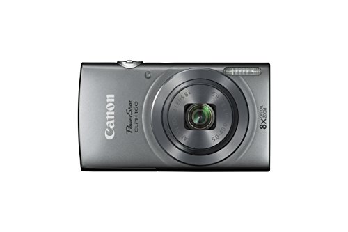 Canon PowerShot ELPH 160 (Silver) (Renewed)