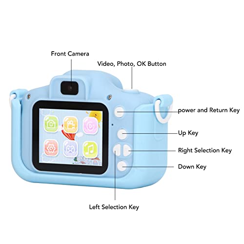 Kids Camera Toy 2MP HD Digital Photo Video Recorder Present Remote & App Controlled Vehicle Parts Onboard Camera Mounts