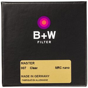 B+W 77mm Master Clear MRC Nano 007M Glass Filter