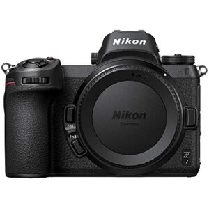 Nikon Z7 45.7MP FX-Format Full-Frame 4K Mirrorless Camera Body Bundle with Mount Adapter FTZ for Using F-Mount Nikkor Lenses On Z Mirrorless Cameras