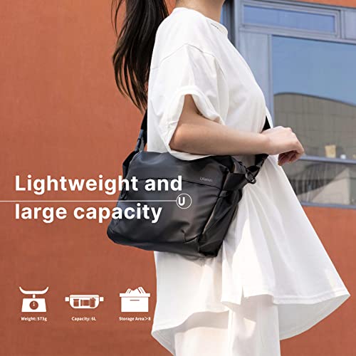 ULANZI Versatile Camera Shoulder Bag Photography Travel Messenger Bag Accessories Portable Travel Stylish Crossbody DSLR Sling Bag Compatible with Sony Canon etc