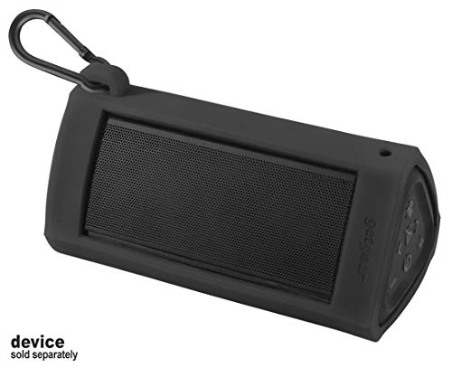 GETGEAR Silicone Cover Compatible with Angle 3 Ultra - Bluetooth Portable Speaker (Black)