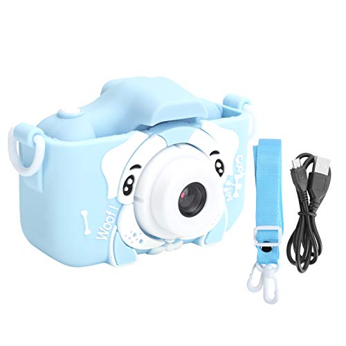 Jopwkuin Mini Camera, Playback X5S Children Camera Durable for Thanksgiving for Birthday for Christmas for Children(Blue)