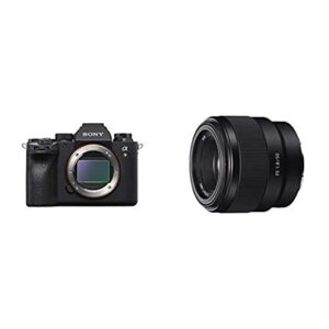 sony a9 ii mirrorless camera: 24.2mp full frame mirrorless interchangeable lens digital camera with 50mm f1.8 lens