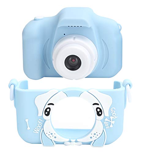 Jopwkuin Mini Camera, X5S Children Camera Environmentally Friendly for Thanksgiving for Children for Christmas for Birthday(Blue)