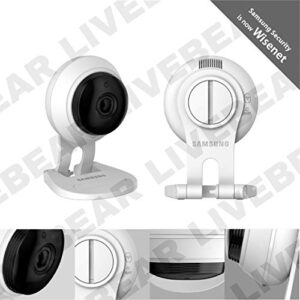 SNH-C6417BN - Samsung Wisenet SmartCam 1080p Full HD Plus Wi-Fi Camera Double Pack (Renewed)