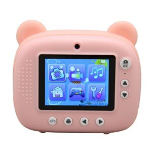 mothinessto children camera, auto focus kids camera for gifts(pink)