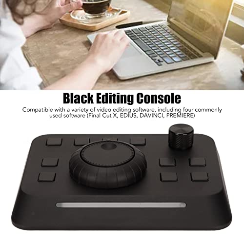 Zyyini Video Editing Console, 10 Custom Buttons Video Creative Console for Windows, Compatible with Final Cut X, EDIUS, Davinci, Premiere Editing Software, for Video Beginner, Post Creator