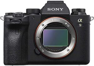 sony a9 ii mirrorless camera: 24.2mp full frame mirrorless interchangeable lens digital camera with continuous af/ae, 4k video and built-in connectivity – sony alpha ilce9m2/b body – black (renewed)