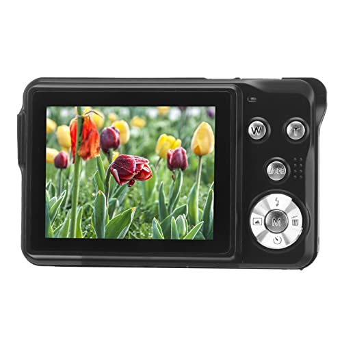 Compact Digital Camera, 20x Video Camera with 2.7in Screen, 4K 56MP, Built in Fill Light, Portable HD Camera, Multi Functions, for Photography Students Boys Girls