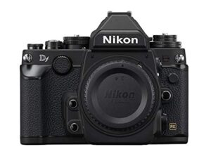 nikon df 16.2 mp cmos fx-format digital slr camera body (black) (renewed)