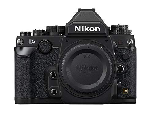 Nikon Df 16.2 MP CMOS FX-Format Digital SLR Camera Body (Black) (Renewed)