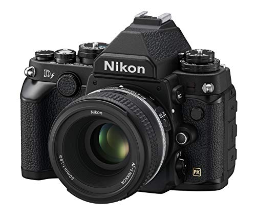 Nikon Df 16.2 MP CMOS FX-Format Digital SLR Camera Body (Black) (Renewed)