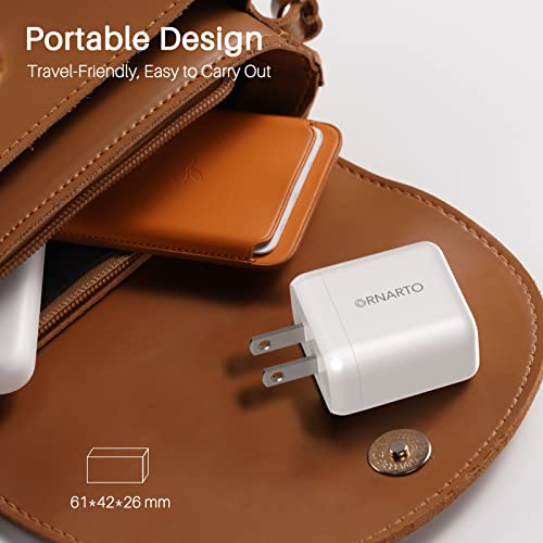 ORNARTO USB C Fast Charger 20W, iPhone 14 Charger Wall Charger Power Adapter PD Charger Block for iPhone 14/13/12/11/SE, AirPods, Pixel, Galaxy S22/S21, iPad Pro/Mini/Air