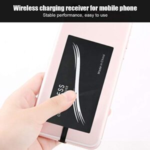 2PCS Universal Ultra Slim Type C QI Wireless Charger Charging Receiver Module, Qi Receiver Widely Suitable for Type C Mobile Phone