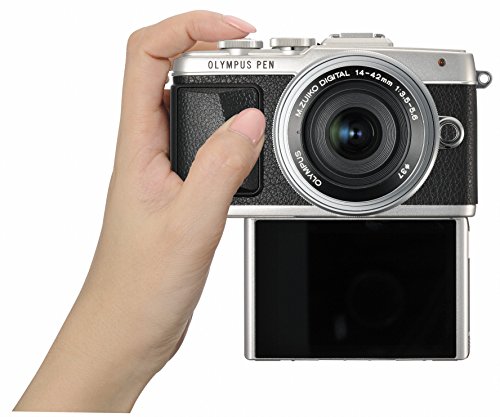 Olympus E-PL7 16MP Mirrorless Digital Camera with 3-Inch LCD with 14-42mm EZ Lens (Silver)