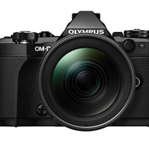 Olympus OM-D E-M5 Mark II Kit, Micro Four Thirds System Camera + M.Zuiko 12-40 mm PRO Universal Zoom Black