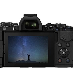 Olympus OM-D E-M5 Mark II Kit, Micro Four Thirds System Camera + M.Zuiko 12-40 mm PRO Universal Zoom Black