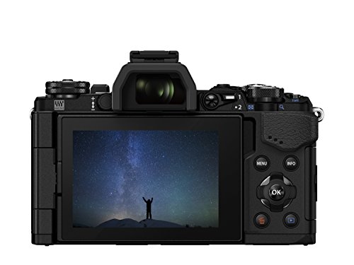 Olympus OM-D E-M5 Mark II Kit, Micro Four Thirds System Camera + M.Zuiko 12-40 mm PRO Universal Zoom Black