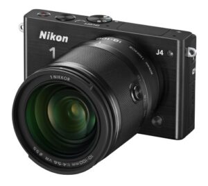 nikon 1 j4 digital camera with 1 nikkor 10-100mm f/4.0-5.6 vr lens (black) (discontinued by manufacturer)