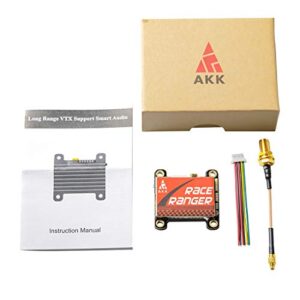 AKK A1819(US Version) 5.8G Long Range VTX FPV Transmitter 200mW/400mW/800mW/1000mW Switchable VTX Support Smart Audio