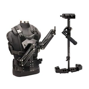flycam galaxy arm & vest w redking video camera stabilizer system. payload up to 7kg/15.4lb. (flcm-glxy-rk)