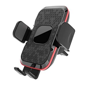 zylifemagic universal air vent phone holder for car [upgraded military-grade stability], cell phone holder car compatible with all smartphone apple iphone [big phones and thick case friendly]