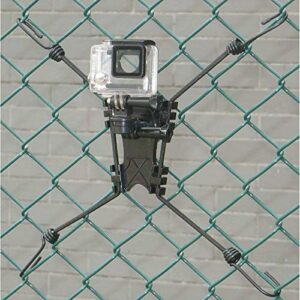 Pmsanzay 3 in 1 Universal Action Camera Backstop Chain Link Fence Mount for Action Camera/Digital Camera/Smartphone-Ideal Backstop Camera Mount for Recording Baseball,Softball and Tennis Games