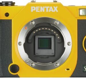 Pentax Q7 12.4MP Mirrorless Digital Camera with 3-Inch LCD - Body Only (Yellow) (OLD MODEL)