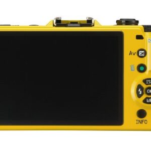 Pentax Q7 12.4MP Mirrorless Digital Camera with 3-Inch LCD - Body Only (Yellow) (OLD MODEL)