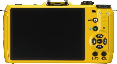 Pentax Q7 12.4MP Mirrorless Digital Camera with 3-Inch LCD - Body Only (Yellow) (OLD MODEL)