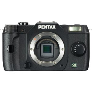 pentax q7 12.4 mp mirrorless digital camera with 3-inch lcd and 5-15mm lens (black) (old model)
