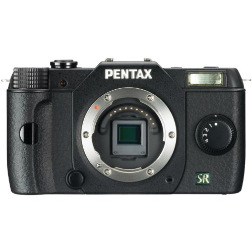 Pentax Q7 12.4 MP Mirrorless Digital Camera with 3-Inch LCD and 5-15mm Lens (Black) (OLD MODEL)