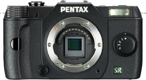 Pentax Q7 12.4 MP Mirrorless Digital Camera with 3-Inch LCD and 5-15mm Lens (Black) (OLD MODEL)