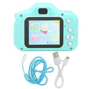 Kids Camera, Selfie Children Camera with 2In IPS Screen HD 1080P Digital Photo Video Stickers Cameras with 32GB SD Card, Christmas Birthday Gift for 3 to 12 Year Old Girl