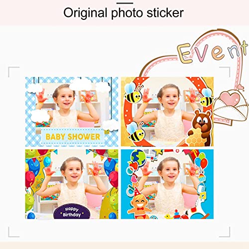 Kids Camera, Selfie Children Camera with 2In IPS Screen HD 1080P Digital Photo Video Stickers Cameras with 32GB SD Card, Christmas Birthday Gift for 3 to 12 Year Old Girl