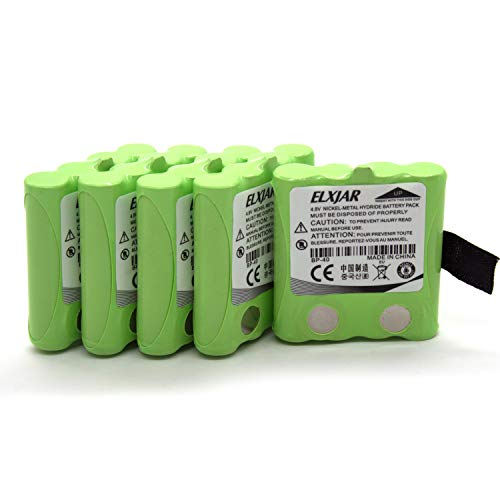 (5-Pack) 4.8V 700mAh BP-38 Ni-MH Batteries, Compatible for Uniden BP-38 BP-39 BT-1013 BT-537 BP-40 FRS-008 Two-Way Radio