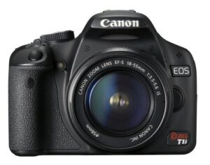 canon eos rebel t1i 15.1 mp cmos digital slr camera with 3-inch lcd and ef-s 18-55mm f/3.5-5.6 is lens (renewed)