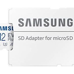 SAMSUNG EVO Plus w/ SD Adaptor 512GB Micro SDXC, Up-to 130MB/s, Expanded Storage for Gaming Devices, Android Tablets and Smart Phones, Memory Card, MB-MC512KA/AM, 2021