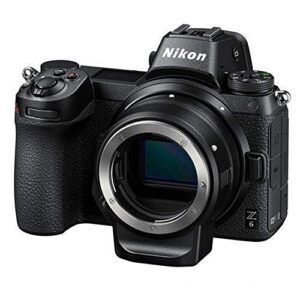 nikon z6 24.5mp fx-format 4k mirrorless camera with mount adapter ftz