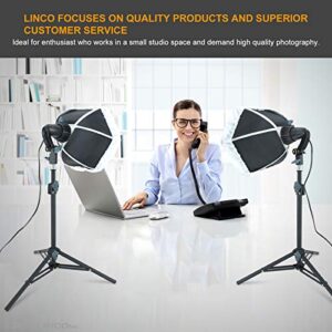 LINCO Lincostore Photography Photo Table Top Studio Lighting Kit- 30 Seconds to Storage