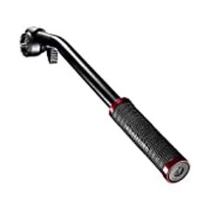 Manfrotto Video Head with Flat Base and Fixed Lever, Video Head for Compact Video Cameras and DSLR Cameras, for Filming, Videography, Content Creation, Vlogging, Live Streaming