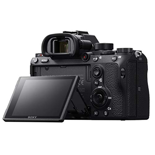 Sony a7R III Full Frame Mirrorless Interchangeable Lens Camera 42.4MP Body ILCE7RM3/B Bundle with Vertical Battery Grip, 128GB Memory Card, Paintshop Pro Software and Accessories (12 Items)