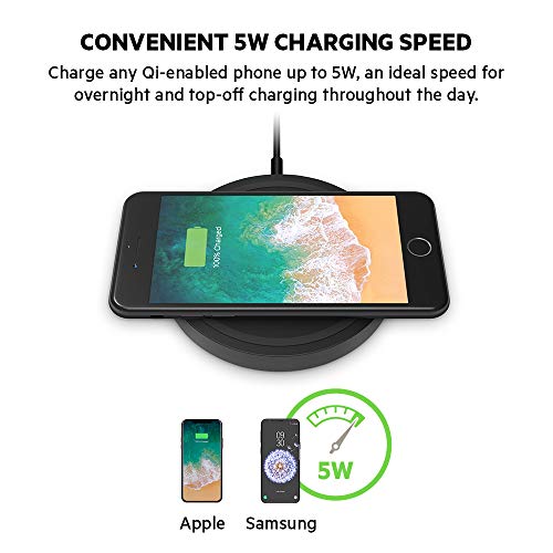 Belkin Wireless Charger 5W - Boost Up Wireless Charging Pad Compatible With All Qi Enabled Devices