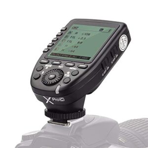 GODOX Xpro-C 1/8000s HSS TTL Wireless Flash Trigger 5 Dedicated Group Buttons 11 Customizable Functions for Canon EOS Hotshoe Camera Flash TT350C V350C TT685C V860 V850 AD200 AD400Pro AD600 Pro AD600