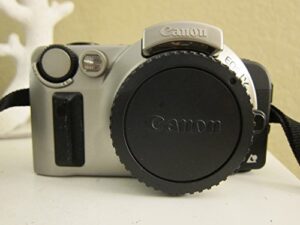 canon eos ix – slr camera – aps – body only – metallic silver