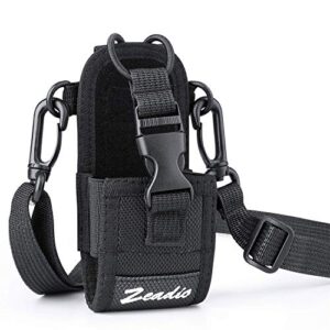 zeadio multi-function pouch case holder for gps phone two way radio (znc-d, pack of 1)