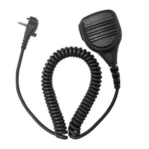 amasu shoulder mic remote speaker microphone compatible with vx-261 vx231 vx351 vx451 vx454 vx459 evx531 evx534
