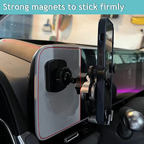 BestEvMod for Ioniq5 Magnet Phone Mount Accessories,Customized Ioniq 5 Phone Holder Mount,Magnetic Gravity Phone Holder Compatible with Hyundai Ioniq 5 2022 2023 Accessories